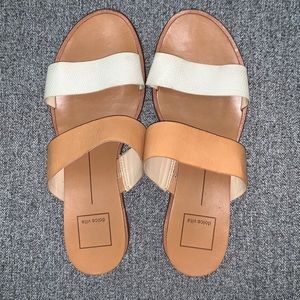 Dolce Vita Sandals Double strap in Natural Multi